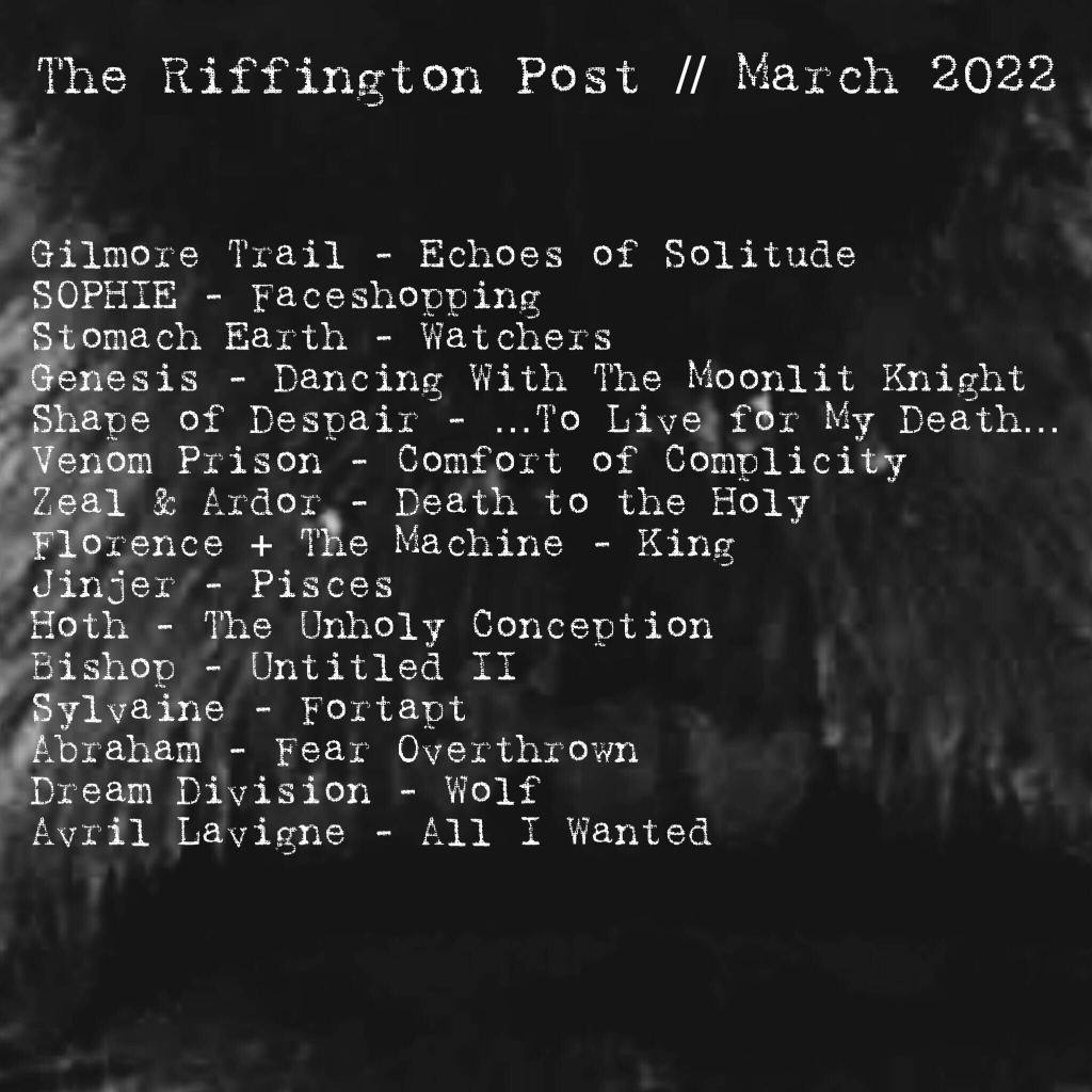Monthly Playlist: March&nbsp;2022