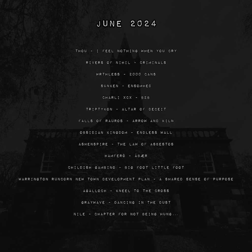 Monthly Playlist: June&nbsp;2024